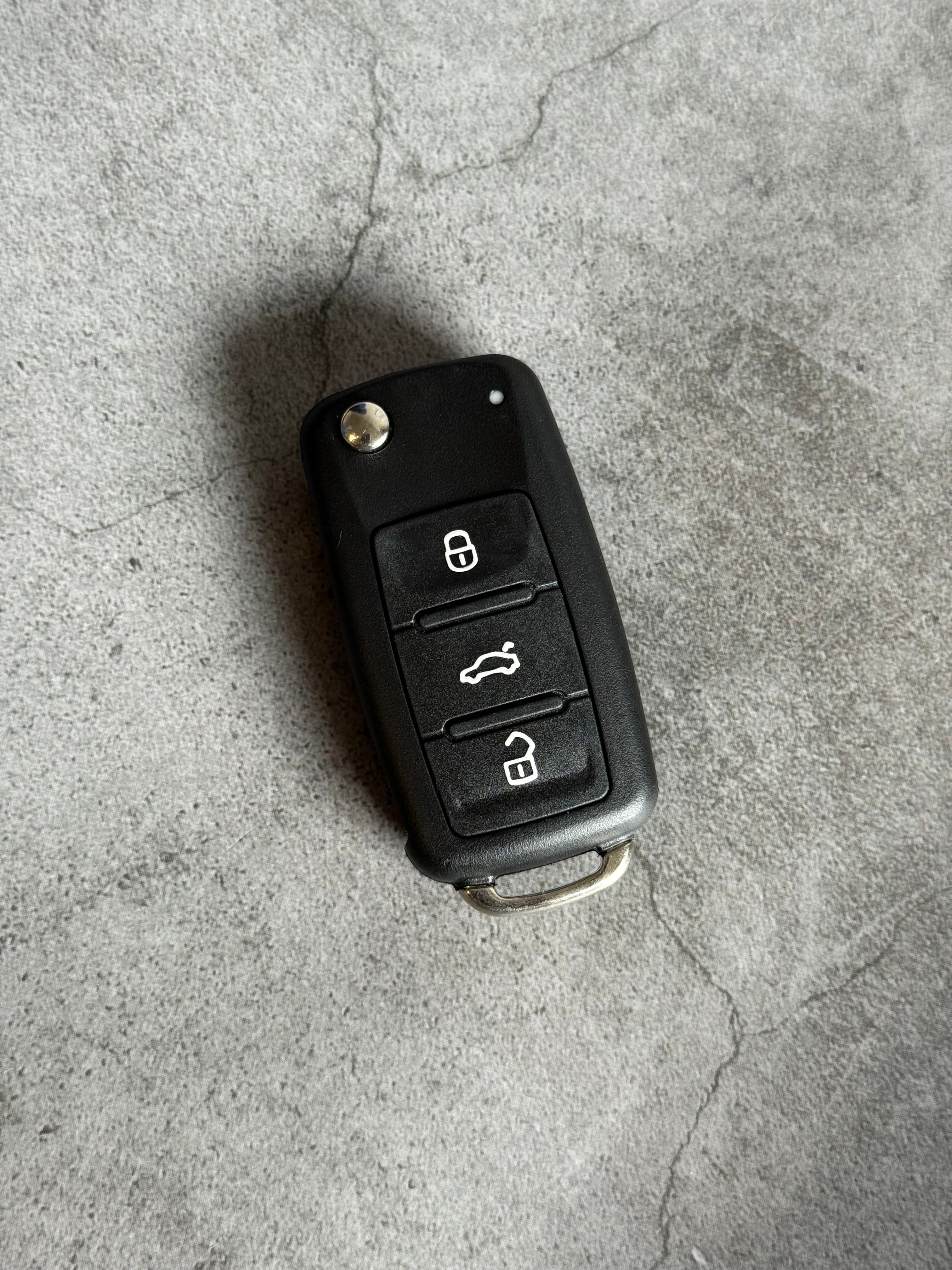 Volkswagen Carcasa de Llave Original - Repuesto de Llave para tipo Flip Volkswagen