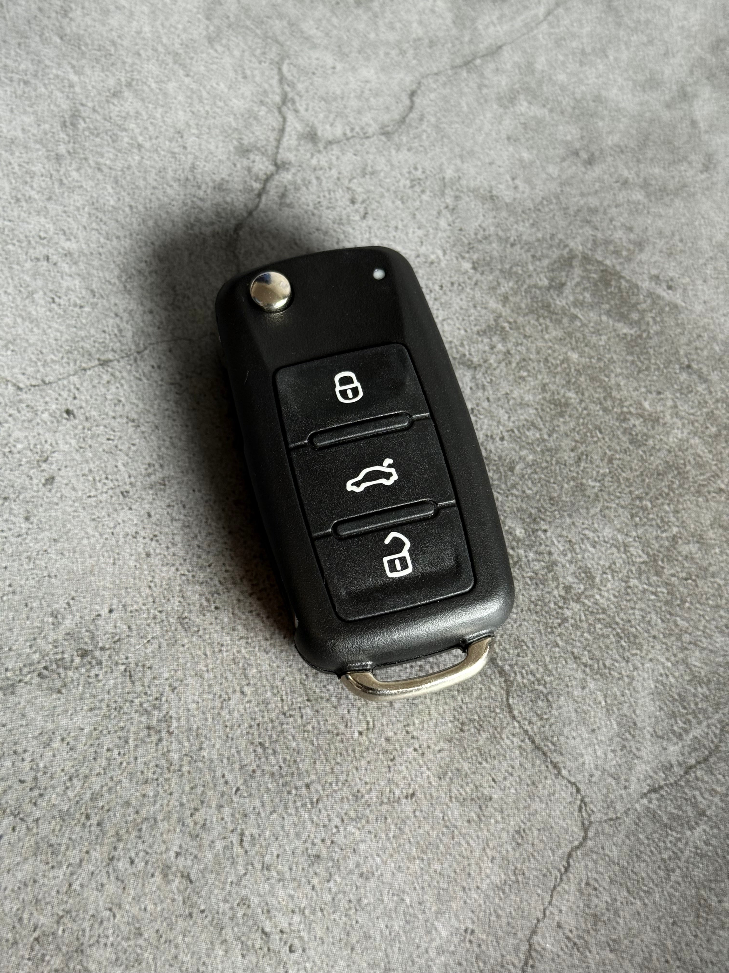 Volkswagen Carcasa de Llave Original - Repuesto de Llave para tipo Flip Volkswagen