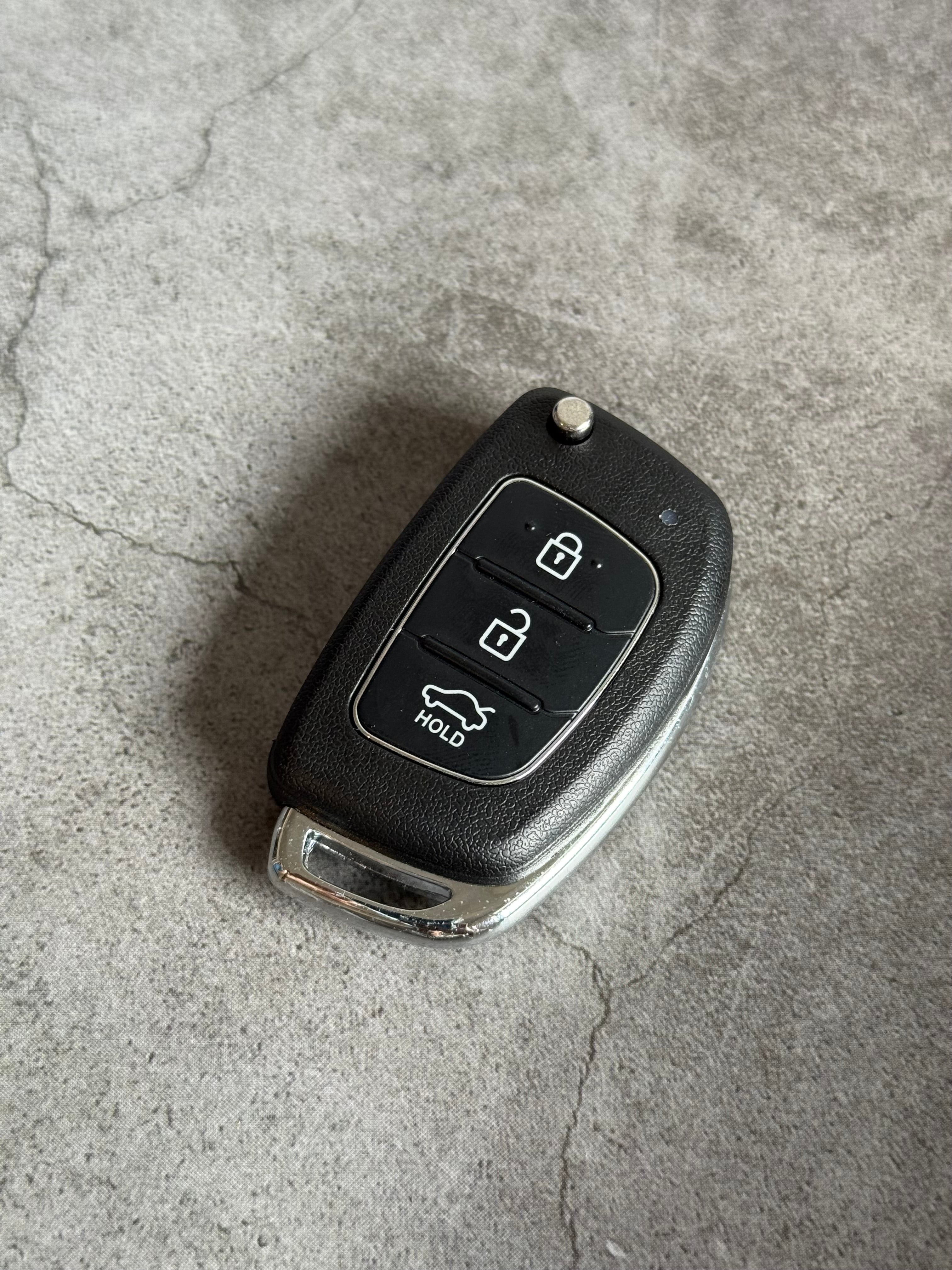 Hyundai Carcasa de Llave Original - Repuesto de Llave tipo Flip para Hyundai