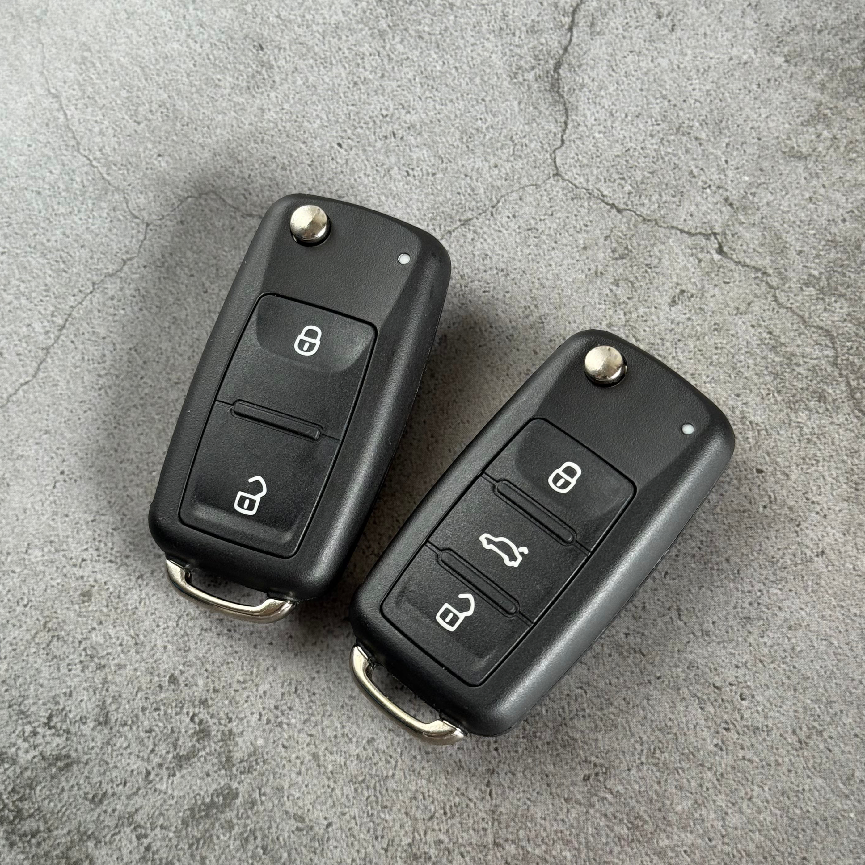 Volkswagen Carcasa de Llave Original - Repuesto de Llave para tipo Flip Volkswagen