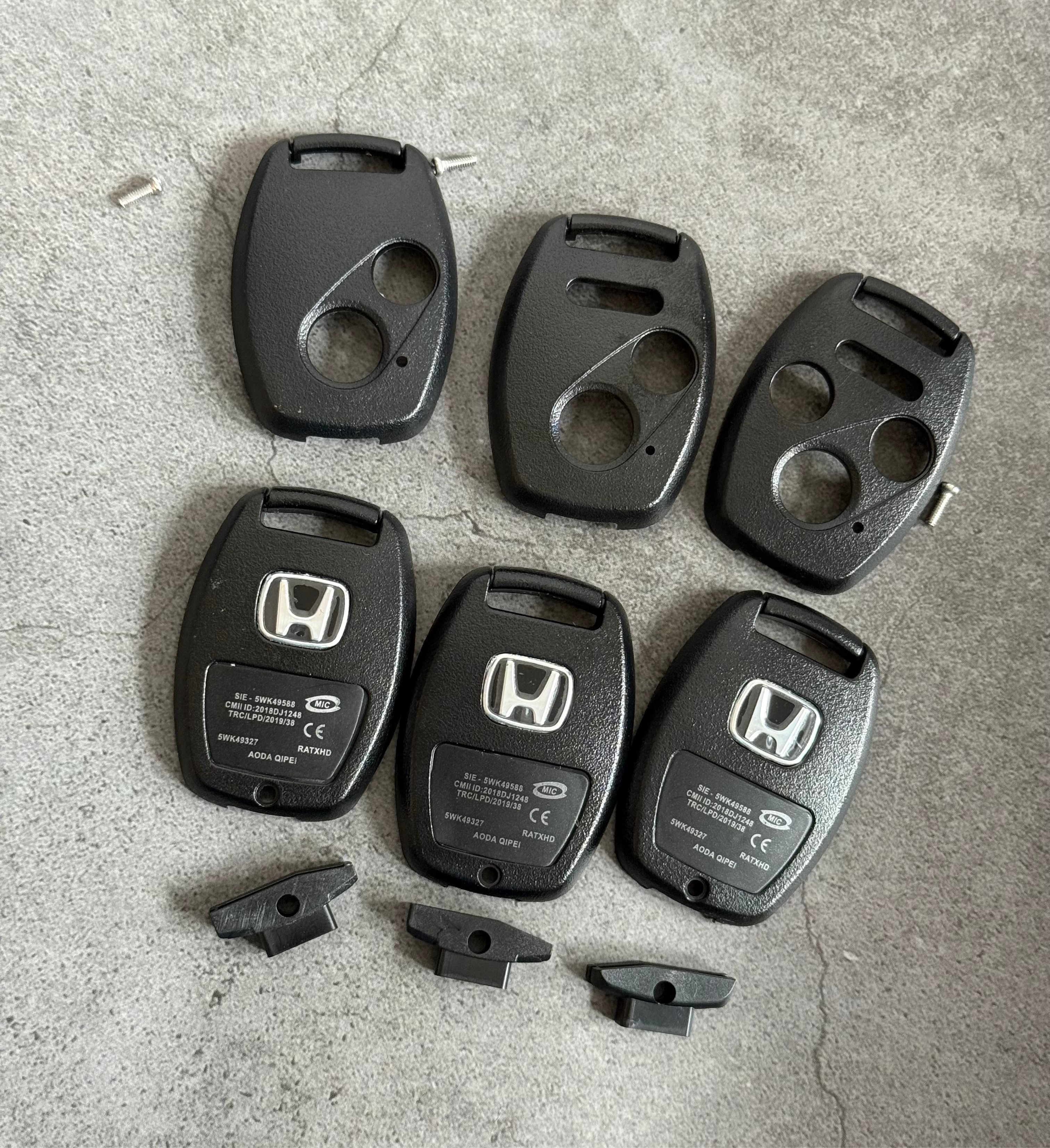 Carcasa Honda con Logo Original - Instalación Directa sin Cortar Llave