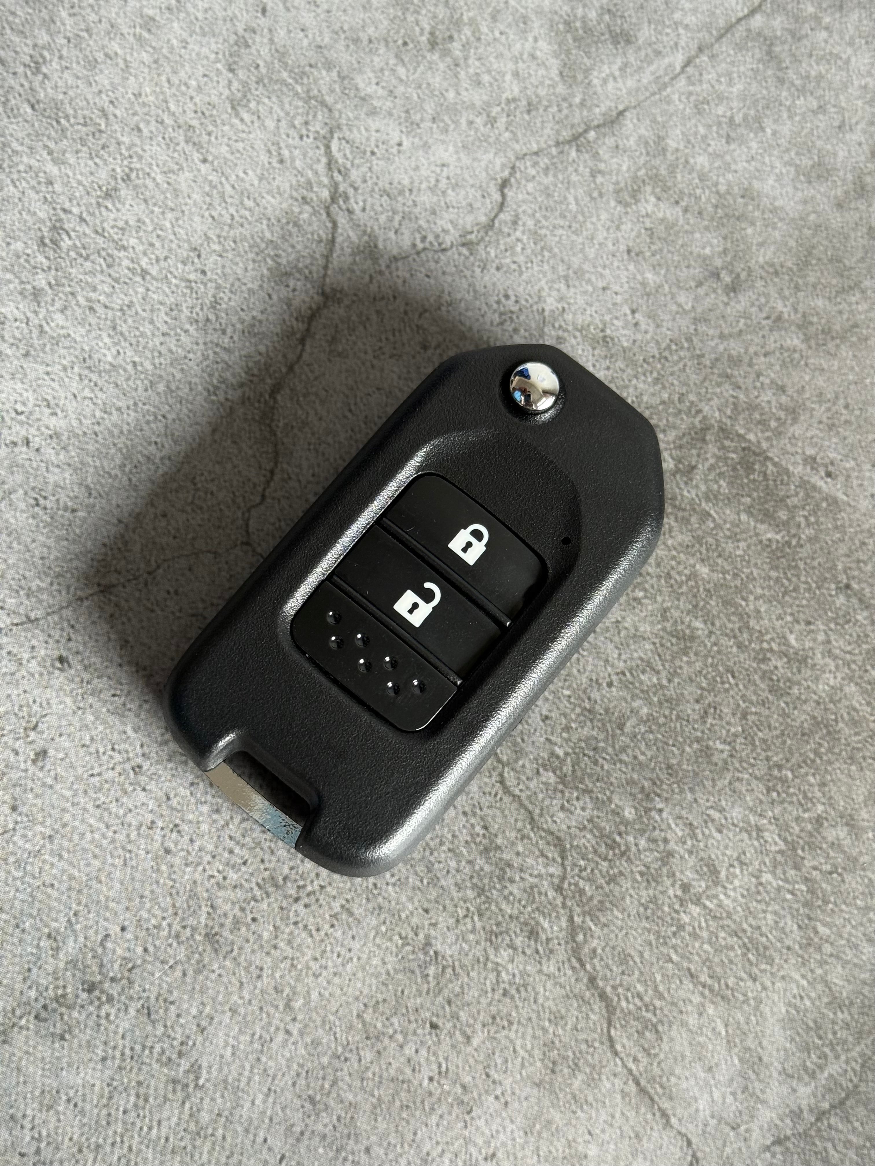 Honda Carcasa de Llave Original - Repuesto de Llave Tipo Flip para Honda