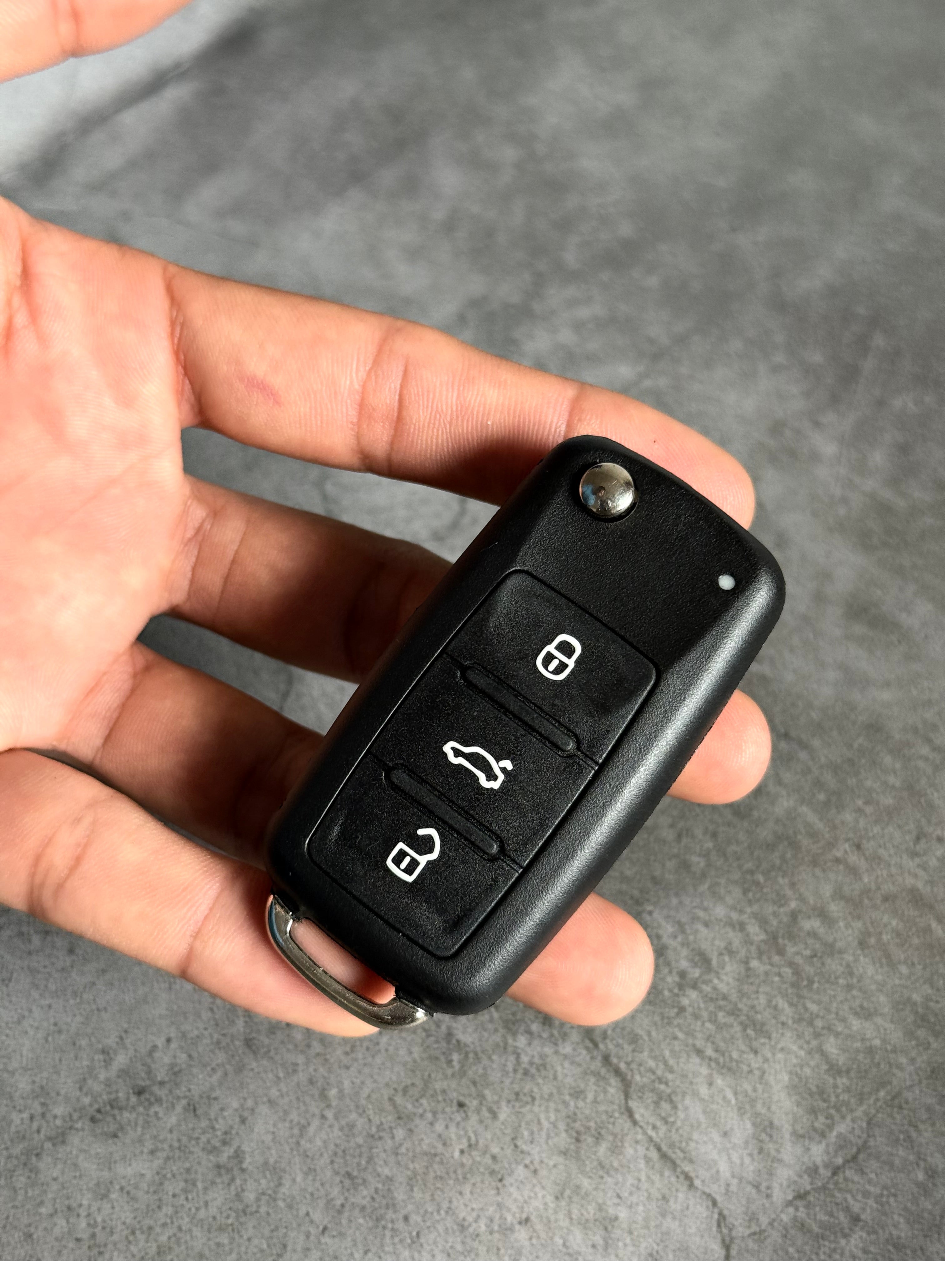Volkswagen Carcasa de Llave Original - Repuesto de Llave para tipo Flip Volkswagen
